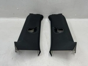 16 17 18 Porsche Cayenne Left & Right B Pillar Trim Panel Set Black 1582 OEM - Picture 1 of 15