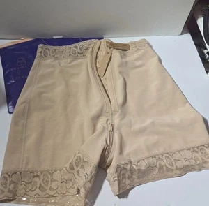 Shapellx Mid Waisted Butt Lifter XXL Beige Lace - Picture 1 of 4