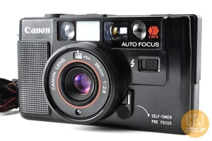 [Probado] Cámara fotográfica Canon AF35M Autoboy negra apuntar y disparar 35 mm JAPÓN #862 - Imagen 1 de 14