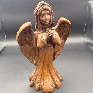 Figura Ángel Madera Tallada Intrincada De Colección Años 90 Edición Limitada E Biersdorfer Holly - Imagen 1 de 9