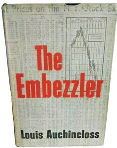 The Embezzler By Louis Auchincloss Sixth Printing Vintage 1966 Hardcover Book - Imagen 1 de 9