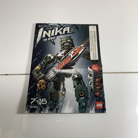 VINTAGE 2006 LEGO BIONICLE INIKA TOA HEWKII 8730 INSTRUCTION BOOKLET ONLY