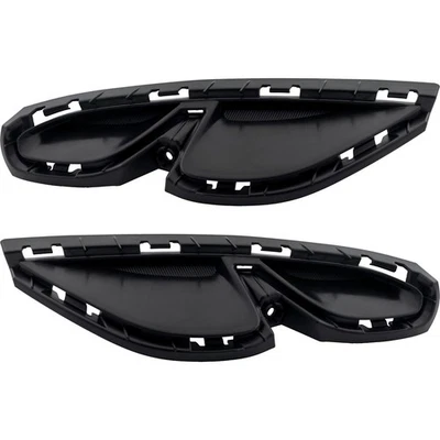 Set of 2 Bumper Face Bar Trims Molding Step Pads Rear Driver & Passenger Pair - Image 1 of 4