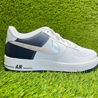 Nike Air Force 1 LV8 мальчика размер 6,5Y белый синий Athletic образ жизни обувь кроссовки - Изображение 1 из 4