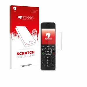 upscreen Screen Protector for AVM Fritz!Fon C6 Black Clear Screen Film - Zdjęcie 1 z 9