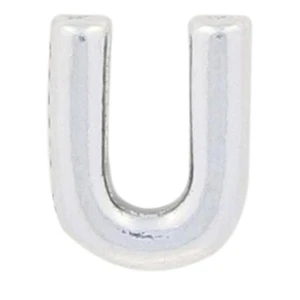 NEW Authentic Pandora Letter U Petite Locket Charm - Silver Monogram 797339 - Picture 1 of 6