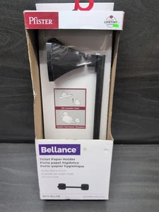 Soporte de papel higiénico de montaje en pared Pfister BPH-BLL0B Bellance en negro mate - Imagen 1 de 4