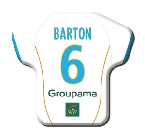 Calamita Simile a T-Shirt Calcio Stagione 2012/2013 Marseille 6 Joey Barton - Imagen 1 de 9