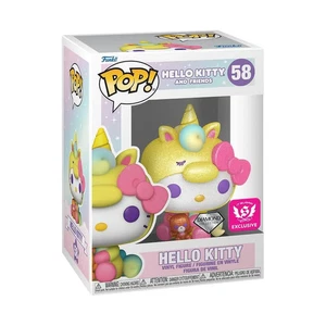 Funko Pop Hello Kitty & Friends Hello Kitty Unicorn Party Vinyl Figure # 58 - Picture 1 of 2