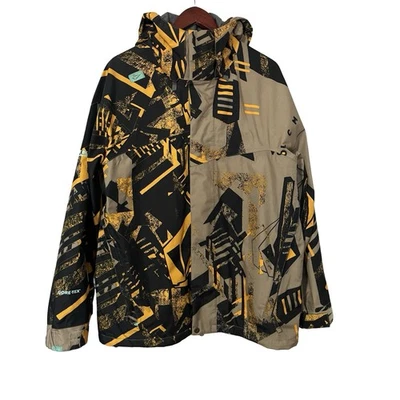 Volcom Mens Gennerman RECCO Snowboard GORE-TEX Jacket Size M Graphic Print - Image 1 of 4