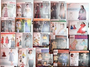Simplicity halloween stage costumes sewing patterns Uncut / cut Your choice - Picture 1 of 46