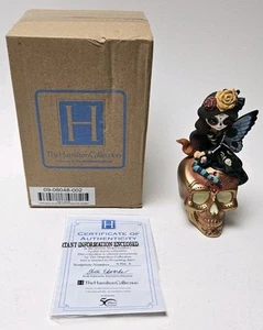 Jasmine Becket-Griffith JBG SPIRIT OF THE ELEGANT POISE Skull Glow-In-The-Dark - Picture 1 of 7
