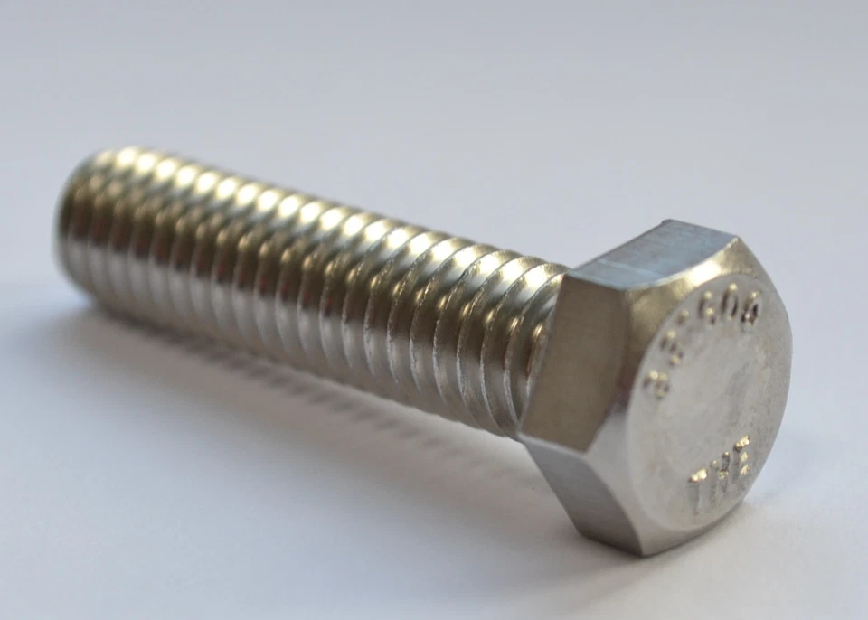 HEX BOLT (SETSCREW) 3/8" UNC X 1-1/2" A4 316 STAINLESS STL X 4