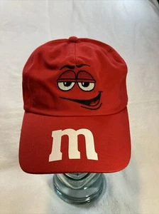 m&m candy red youth strap back adjustable hat - Picture 1 of 6