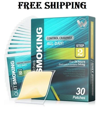Nicotine Patches Step 2 Easy and Effective Helps Quit Smoking, 14 Mg, 30 Patches - Image 1 of 4