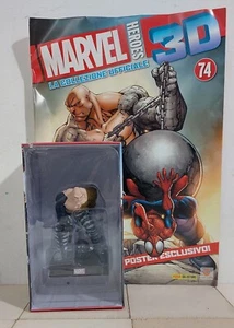 97814 Action Figure - Marvel Heroes 3D n. 74 - Uomo Assorbente + Rivista - Picture 1 of 3