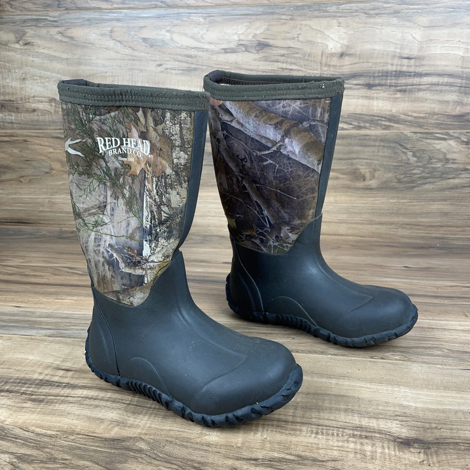 Red Head Brand Co. Botas camufladas de neopreno 522B008 para niño - talla 13 Foto 1 de 4