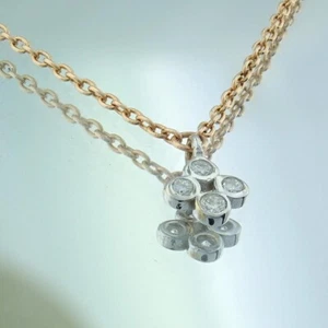 Halskette Diamant Gold Necklace Ermusgold  KLO7172 bestes Geschenk für Sie - Bild 1 von 7