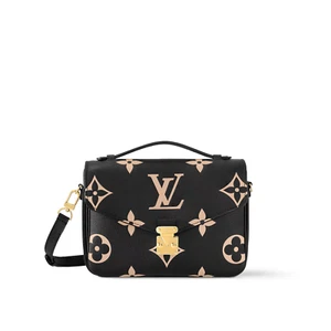 Louis Vuitton Pochette Metis Bicolour Monogram Crossbody Leather - (AUTHENTIC) - Foto 1 di 17