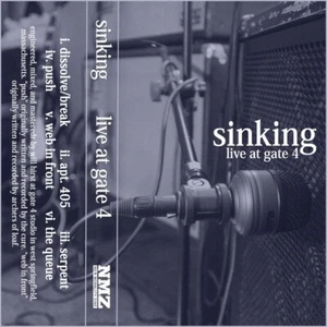 Sinking - Live At Gate 4 Cassette Blue (NEW) - Picture 1 of 2