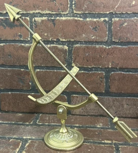 Vintage Brass Bronze Armillary Sundial 15" - Picture 1 of 11