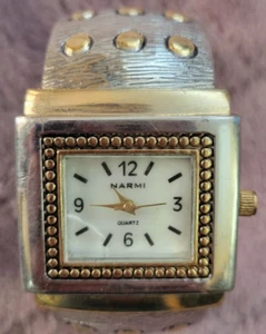 Women's Narmi Metal Cuff Bangle Watch - Picture 1 of 3
