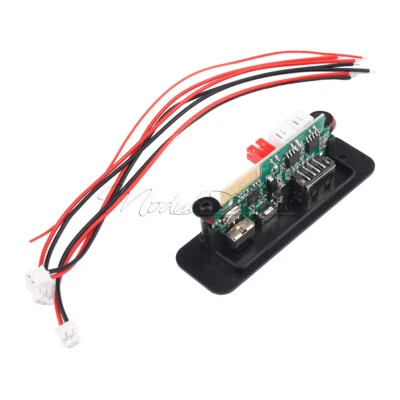 DC5V Bluetooth MP3 Player Decoder Board 2*3W Car Audio Amplifier Module FM Radio - Bild 1 von 4