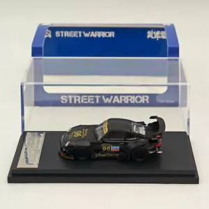 Porsche RWB 993 Charlene 1:64 SW carrocería ancha modificada cola baja #96 negro fundido a presión - Imagen 1 de 7
