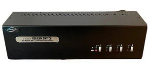 LinksKey LDV-DM704AUSK 4-Port Dual Monitor DVI with 7.1 Surround Sound Support - Bild 1 von 7