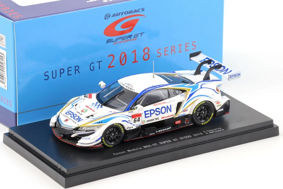 Honda NSX-GT Epson SuperGT500 2018 Baguette-Matsuura 1 43 EBBRO 45631
