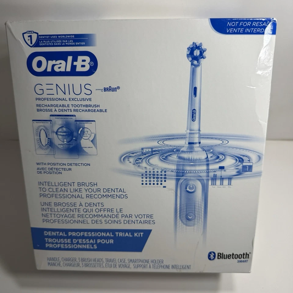Oral-B Genius Professional Rechargeable Toothbrush Bluetooth Smart