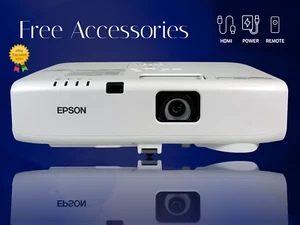 Versatile Use for Work & Play - 3LCD Projector 4000 Lumens HD HDMI 1080p USB x 2 - Picture 1 of 8