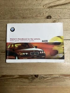 1998-2001 BMW 3 SERIES OWNERS MANUAL HANDBOOK PRINT 1998 Ref4439 - Picture 1 of 14