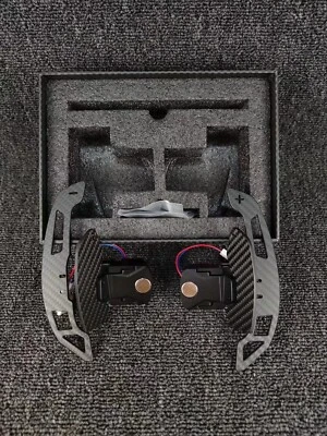 Paleta de cambio magnética de volante de fibra de carbono para Honda Accord 10ª generación 18+ Foto 1 de 4