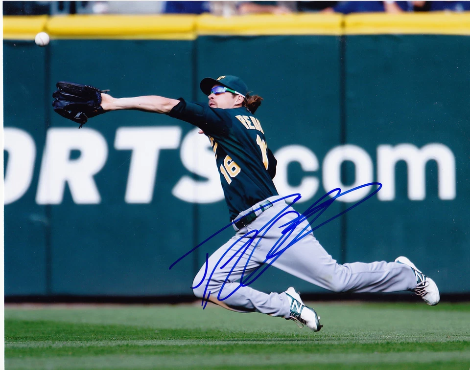 JOSH REDDICK OAKLAND A'S ACTION FIRMADO 8x10 Foto 1 de 1