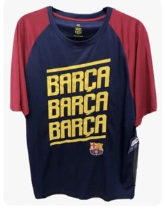 FC Barcelona Barca Navy Training Trikot Poly Shirt Größe XL - Bild 1 von 5