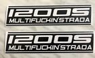 Ducati Multifuckin*strada 1200S Verkleidung Aufkleber