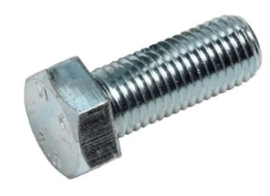 M16-2.0 - Hex Head Set Screw/Bolt - Grade 8.8 - Zinc CR+3 - Packs of 10 - Picture 1 of 1