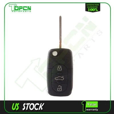For A4 Audi Allroad Quattro 2001 2002 2003 2004 2005 Key Fob Shell Replacement - Image 1 of 4