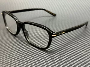 GUCCI GG1446O 001 Black Men's Large 56 mm Eyeglasses - Picture 1 of 4