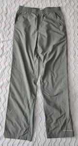 Columbia Sportswear PFG Performance Fishing Gear Pants Mens Medium 34L Green - Picture 1 of 3
