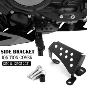 FIT FOR Pan America 1250 PA1250 S Motorcycle Side Bracket Ignition Switch Guard - Picture 1 of 7