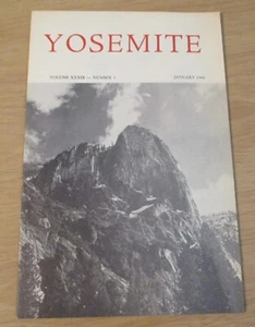 Vintage Januar 1960 "Yosemite Nature Notes" ~ Nationalpark NATURGESCHICHTE ~ - Bild 1 von 4