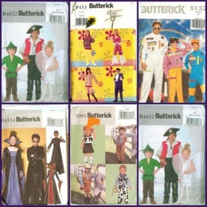 Patrones de Butterick fuera de existencia patrón de disfraz de Halloween niños talla que elijas - Imagen 1 de 8