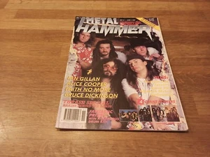 Metal Hammer magazine May 21-June 3 1990 Vol 5 No.11 Faith No More Alice Cooper - Picture 1 of 2
