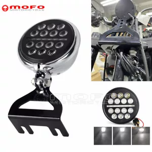 Soporte de faros y faros LED de 5,75" para Harley Fat Bob 114 FXFBS 2018-2023 - Imagen 1 de 12
