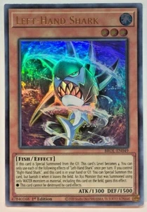 YuGiOh - Brothers of Legend - Tiburón mano izquierda - BROL-EN049 - Ultra raro - Imagen 1 de 1