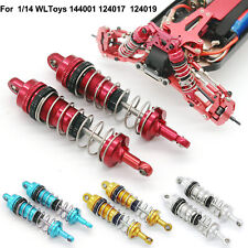 Pair 82mm Metal Shock Absorber For 1/14 WLtoys 144001 124019 RC Buggy Car Parts