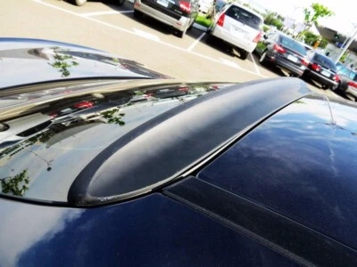 Black Fits For Mercedes Benz W222 S63 Sedan K Look Rear Roof Lip Spoiler 14-19 Foto 1 de 4