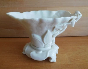 RARE ANTIQUE LARGE ROYAL WORCESTER BLANC DE CHINE PORCELAIN LIBATION CUP - Picture 1 of 19